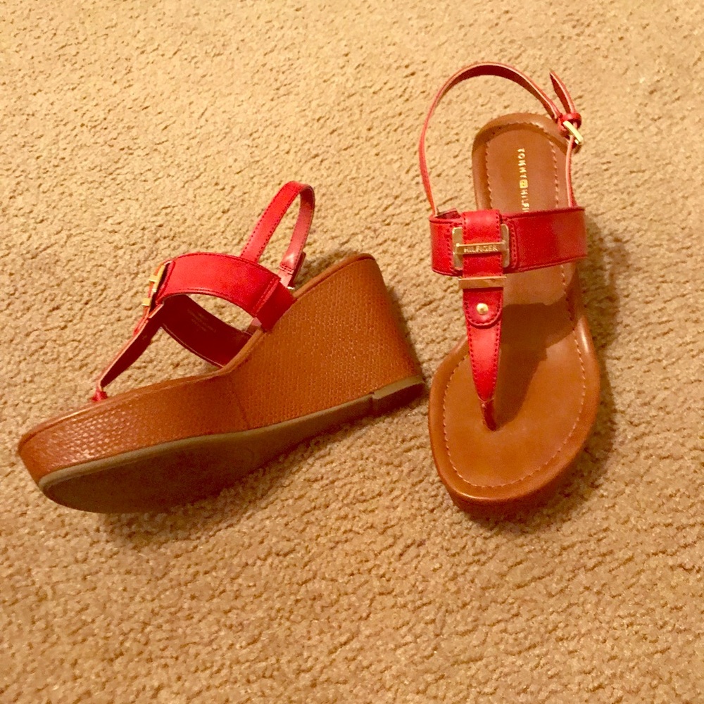 Gorgeous wedge sandals!